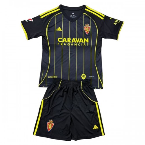 Fotballtrøye Real Zaragoza Bortedrakt 2025-26 Kortermet - Barn(+ Shorts) Fotballtrøye Real Zaragoza Bortedrakt 2025-26 Kortermet - Barn(+ Shorts)